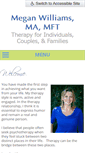 Mobile Screenshot of megancwilliamstherapy.com